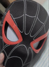 手動(dòng)電動(dòng)蜘蛛俠頭套眼睛可動(dòng)搞怪COS超凡面具萬(wàn)圣節男朋友禮物 黑紅電動(dòng)頭套戒指控制眨眼禮盒款 曬單實(shí)拍圖