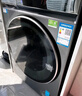 海爾（Haier）云溪3.0 全自動(dòng)滾筒洗烘一體 洗衣機帶烘干一體10KG 超薄 家電國家補貼自營(yíng) XQG100-HBLDE583HU1 曬單實(shí)拍圖