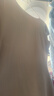 婷美（GRACEWELL）塑身保暖美體塑形背心收腹聚攏免穿文胸內里磨毛防靜電燕麥色XL 曬單實(shí)拍圖