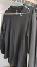 京東京造【10A抗菌T】長(cháng)袖t恤女衛衣25秋季新款打底衫 黑色 L 曬單實(shí)拍圖