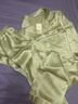 乃絲SLKMRKT 真絲睡衣睡褲女100%桑蠶絲家居服高檔19姆米夏季套裝 香梨綠【19姆米重磅】 長(cháng)袖長(cháng)褲 M 曬單實(shí)拍圖