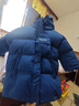 巴厘小豬兒童羽絨服中長(cháng)款男童冬季加厚女童三防外套冬裝寶寶保暖外套 【中長(cháng)款】鸚鵡藍 110 曬單實(shí)拍圖