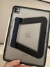 支點(diǎn)殼iPadAir7保護殼2025Pro新款Mini7平板套11代適用蘋(píng)果13寸ar6筆槽防摔彎支架亞克力全包磨砂 石墨黑【無(wú)筆槽】 ipadpro11（2018-2022款）通用 曬單實(shí)拍圖