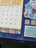 咔巴熊大號立體轉盤(pán)臺歷2026大格子 桌面擺件辦公室趣味貼紙記事月歷 馬年原創(chuàng  )計劃日歷 福氣滿(mǎn)盈 曬單實(shí)拍圖