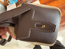 Songmont山下有松循跡mini相機包頭層牛皮女單肩斜挎手機包【新年禮物】 沙駝棕 （絨面皮）預售5天 曬單實(shí)拍圖