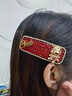 霧添花馬年劉海BB夾本命年感側邊碎發(fā)夾紅色水鉆兒童2026新年發(fā)飾 滿(mǎn)鉆樂(lè )字小馬BB夾 A26-309 曬單實(shí)拍圖