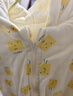舒貝怡嬰兒衣服新生兒連體衣男女保暖寶寶過(guò)年喜慶哈衣爬服拜年服黃59 曬單實(shí)拍圖