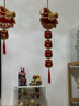 新年掛飾2026馬年生肖亮片掛件春節過(guò)年立體串電視墻門(mén)窗裝飾用品 新年+馬上*1對（送掛鉤） 曬單實(shí)拍圖