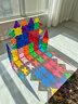 布魯奇鉆面彩窗磁力片兒童玩具男孩3-6歲磁力積木益智玩具1-3歲生日禮物 曬單實(shí)拍圖