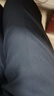 蜀黍家暖行者八代男士加絨西褲通勤褲冬2025新款保暖休閑商務(wù)職業(yè)褲新年 八代暖行者-男款藏青色 （秋冬首選-蓄熱保暖） M 170/80B (推薦125-145斤) 曬單實(shí)拍圖