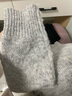 香影圣誕氛圍感蝴蝶針織衫女2026春裝新款重工刺繡慵懶風(fēng)灰色毛衣 淺灰 上衣 M 160/84A/95-110斤 曬單實(shí)拍圖