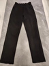 啄木鳥(niǎo)媽媽絲棉褲冬季絲絨加厚外穿高腰直筒中老年婦女褲奶奶保暖休閑褲 黑色 3XL 建議(120-130斤) 曬單實(shí)拍圖