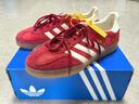 阿迪達斯（adidas）三葉草 女 GAZELLE INDOOR W  IE1051 淺猩紅  38 曬單實(shí)拍圖