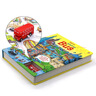 英文原版繪本 Usborne Wind-up Bus 發(fā)條巴士軌道車(chē)兒童游戲玩具紙板書(shū)附玩具 大開(kāi)發(fā)思維益智 環(huán)游世界探險之旅可拆卸拼接大板 曬單實(shí)拍圖