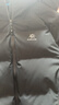 KAILAS凱樂(lè )石厚款羽絨服男鵝絨保暖FLT防風(fēng)連帽外套秋冬 玄青黑 M 曬單實(shí)拍圖