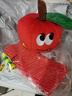 秘萌驚喜蘋(píng)果玩偶藏戒指圣誕節禮物毛毛蟲(chóng)蘋(píng)果毛絨長(cháng)蟲(chóng)的玩偶掛件 蘋(píng)果毛絨掛件【帶毛毛蟲(chóng)】一只裝 曬單實(shí)拍圖