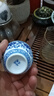 末都景德鎮高檔手工青花陶瓷主人杯單個(gè)家用中式功夫茶具大茶杯品茗杯 全手工纏枝蓮主人杯（禮盒裝） 曬單實(shí)拍圖