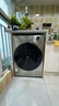 松下（Panasonic）小薄荷S5輕奢 滾筒洗烘 10KG全自動(dòng)洗衣機 506mm超薄機身滾筒洗衣機 XQG100-SA1GM 曬單實(shí)拍圖