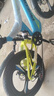飛鴿（FG FLYING PIGEON）鎂合金免安裝前后減震兒童自行車(chē)男女中小學(xué)生雙碟剎腳踏山地單車(chē) 變速藍黃色整車(chē)發(fā) 碼足勿貪大 鎂合金20寸建議133-156cm左右 曬單實(shí)拍圖