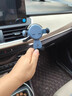 多寶萊車(chē)載手機支架重力感應卡扣式卡通汽車(chē)用出風(fēng)口新款導航支撐架 藍色 曬單實(shí)拍圖