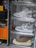 歐曼蒂（OMANTI）鞋盒亞克力鞋柜防塵防潮AJ高幫鞋磁吸側開(kāi)門(mén)手辦收藏展示鞋盒收納 磁吸側開(kāi)透明鞋盒【1個(gè)】 曬單實(shí)拍圖