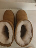 意爾康女靴雪地靴女士棉鞋厚底冬季加絨保暖東北抗寒短靴媽媽靴子 棕色 加絨 37 曬單實(shí)拍圖