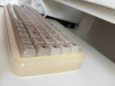AKKOYU01透明樹(shù)脂外殼三模機械鍵盤(pán)無(wú)線(xiàn)2.4g/藍牙/有線(xiàn)客制化熱插拔游戲辦公筆記本電腦鍵盤(pán)68鍵 玉凝 曬單實(shí)拍圖