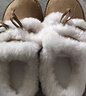 他她（TATA）小白兔雪地靴毛毛加絨鞋厚底棉鞋冬天女士保暖鞋CUB01DM5 棕黃/米白（仿毛里） 36 曬單實(shí)拍圖