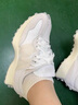 NEW BALANCE NB官方女鞋運動(dòng)復古厚底休閑鞋327系列 白色/淺灰 WS327SFD 36.5 (腳長(cháng)23cm) 曬單實(shí)拍圖