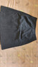 百圖（betu）女裝2025年秋季新款半身裙配送腰帶及膝微A壓褶裙裙子女2509T77 炭灰 L 曬單實(shí)拍圖