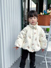 哈羅小黃鴨HAL.DUCK女童羽絨服2026新款0-18歲女寶寶冬季90白鴨絨外套兒童冬裝保暖 【米白色】高品質(zhì)羽絨90白鴨絨 120 cm 曬單實(shí)拍圖