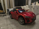 星辰皓正版瑪莎拉蒂兒童電動(dòng)車(chē)四驅遙控汽車(chē)小孩四輪寶寶玩具可坐人童車(chē) 【烤漆酒紅】四驅+藍牙+遙控+燈光音樂(lè )+搖擺+皮座 曬單實(shí)拍圖