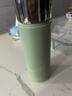 富光 追光者時(shí)尚控溫杯降溫杯蓋316不銹鋼保溫杯男女茶杯學(xué)生水杯子 綠色 450ml 曬單實(shí)拍圖