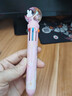 IGIFTFIRE十色圓珠筆多色按動(dòng)卡通可愛(ài)創(chuàng  )意顏色筆按壓多頭式彩色多功能筆一支多合一藍色黑紅小學(xué)生用標記號 2支【10色】悠哉卡皮+愛(ài)心貓貓/鐳射覆膜 曬單實(shí)拍圖