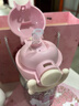 Hello Kitty內外純鈦保溫杯小容量女士高顏值生日禮物可愛(ài)便攜吸管迷你水杯子 hellokitty鈦杯200ml（禮盒裝+KT玩偶） 曬單實(shí)拍圖