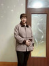 貞帛（ZHENKLBO）2025年洋氣媽媽裝翻領(lǐng)開(kāi)衫毛呢外套中老年女冬裝新款時(shí)尚上衣套裝 咖啡色 4XL 建議150-160斤 曬單實(shí)拍圖