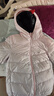 馬克華菲女童羽絨服冬季兒童馬甲保暖棉衣外套輕薄童裝 羽絨服天藍 130 曬單實(shí)拍圖
