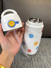 宜樂(lè )舒【日本品牌】孕婦保溫杯316食品級母嬰級女士帶吸管重力球大容量 復古波點(diǎn)480ML【送重力球吸管】 曬單實(shí)拍圖