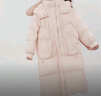 鴨鴨羽絨服女2025冬季新品過(guò)膝中長(cháng)款連帽時(shí)尚高克重鴨絨厚外套A 粉紅色 L 曬單實(shí)拍圖