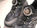 喬丹男大童跑步鞋兒童冬季革面運動(dòng)鞋子旋鈕扣童鞋 黑色/液態(tài)銀 38 曬單實(shí)拍圖