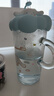 膳魔師玻璃吸管杯高硼硅耐熱水杯辦公室帶蓋咖啡杯子三麗鷗生日禮物 大耳狗 600ml 曬單實(shí)拍圖