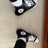 匡威（Converse）男女 ALL STAR常青款 高幫帆布情侶休閑鞋 101010 42碼US8.5碼 曬單實(shí)拍圖