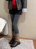 佰姿緣羊毛長(cháng)筒小腿套女秋冬加厚堆堆襪套配打底褲雪地靴2026新款灰咖色 【1雙/不下滑】黑色 均碼 【羊毛保暖/護腿顯瘦/不下滑】 曬單實(shí)拍圖