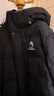 鴨鴨（YAYA）王一博同款冰殼系列戶(hù)外極寒羽絨服男士新款長(cháng)款情侶加厚女外套 青光黑色【現貨速發(fā)】 3XL /190(建議195-215斤) 曬單實(shí)拍圖