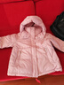 皮爾卡丹（pierre cardin）24年新款棉襖棉衣寬松韓版短款羽絨棉服加厚冬季面包服小個(gè)子外套 粉紅色 L 110-125斤 曬單實(shí)拍圖