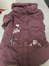 鴨鴨（YAYA）中老年媽媽羽絨服連帽女款冬2025新款奶奶老人衣服中長(cháng)款百搭外套 曬單實(shí)拍圖
