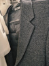 SHANSHAN杉杉西服男冬季加絨加厚保暖商務(wù)鵝絨內膽男士長(cháng)袖西裝時(shí)尚外套 灰色 M /170 曬單實(shí)拍圖