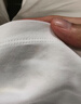 優(yōu)衣庫男裝女裝柔軟圓領(lǐng)T恤/休閑長(cháng)袖上衣25秋冬新款479783 00 白色 XL 曬單實(shí)拍圖