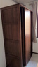 源氏木語(yǔ)實(shí)木衣柜現代簡(jiǎn)約橡木移門(mén)衣櫥家用推拉門(mén)柜子臥室儲物柜 【4】1.8米移門(mén)衣柜180*62*200cm 2門(mén) 曬單實(shí)拍圖