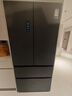 容聲517升除菌法式多門(mén)四開(kāi)門(mén)60cm超薄零嵌入式電冰箱家用一級能效底部散熱BCD-517WD2MPQLA灰國家補貼 【IDP主動(dòng)除菌2.0】【60cm真零嵌底部散熱】 曬單實(shí)拍圖